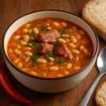 Ciorbă De Fasole Cu Ciolan