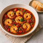 Creveți În Sos Mediteranean