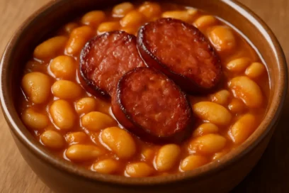 Fasole Cu Cârnat Afumat