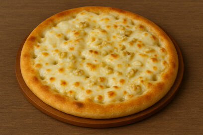 Focaccia Cu Mozzarella Și Usturoi