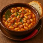 Iahnie De Fasole Cu Cârnați 1KG