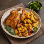 Pui Coquelet Cu Cartofi Cu Rozmarin