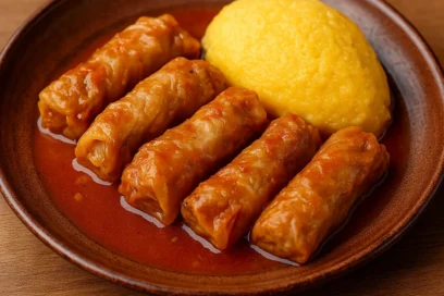 Sărmăluțe Cu Mămăliguță