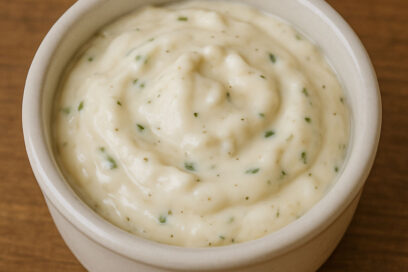 Sos Usturoi Cu Maioneză