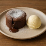 Soufle De Ciocolată Și Înghețată Cu Aromă De Vanilie