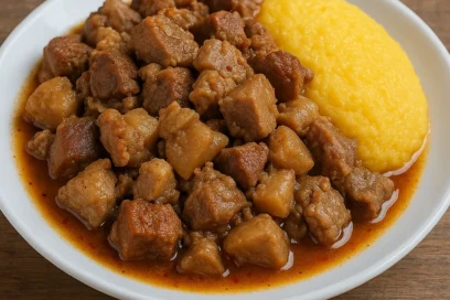 Pomana Porcului Cu Mămăliguță