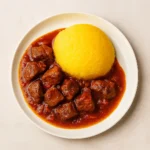 Tochitură De Porc Cu Mămăliguță